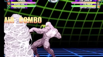 MvC2 - Venom Combos and Mixups Compilation