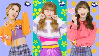 NIZIU "Fanta" New CF 2022 l Fanta Cute Challenge Compilation