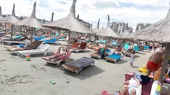 Part 3 Plaja Makanake Beach 4K video  Sun Summer Party Fun Mamaia Beach Bikini Beach.