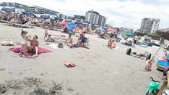 Part 3 Plaja Makanake Beach 4K video  Sun Summer Party Fun Mamaia Beach Bikini Beach.