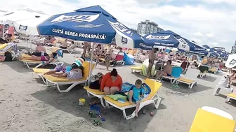 Part 3 Plaja Makanake Beach 4K video  Sun Summer Party Fun Mamaia Beach Bikini Beach.