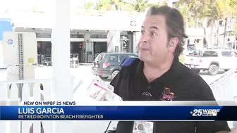 Retired Boynton Beach firefighter hands out 600 Narcan doses on the beach this spring break