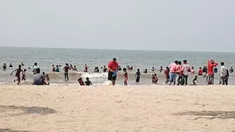 Holi celebration In Juhu Beach #Live