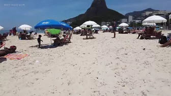 ???????? Summer in Rio de Janeiro - Brazil ☀️????️ Relaxing Leblon Beach Walk 4K