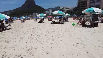 ???????? Summer in Rio de Janeiro - Brazil ☀️????️ Relaxing Leblon Beach Walk 4K