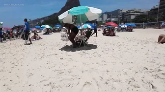 ???????? Summer in Rio de Janeiro - Brazil ☀️????️ Relaxing Leblon Beach Walk 4K