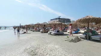 Part 7 Beach Ammos Mediteranean Beach, Relaxation, Sea, Sun, 4K video, Bikini Beach, Mamaia Beach.