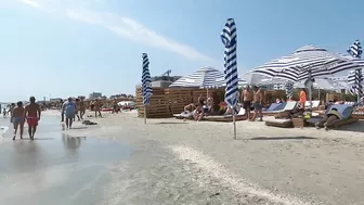 Part 7 Beach Ammos Mediteranean Beach, Relaxation, Sea, Sun, 4K video, Bikini Beach, Mamaia Beach.