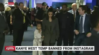 Kanye West temporarily banned from Instagram