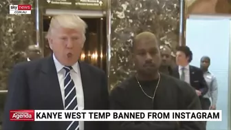 Kanye West temporarily banned from Instagram