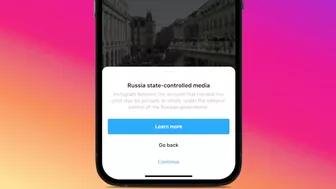 Instagram bajará visibilidad de medios afiliados a Rusia | Milenio Tech