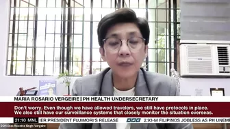 DOH downplays risks in relaxing travel curbs as COVID-19 cases rise overseas | ANC