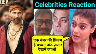 Bachchan Pandey Movie Celebrities Reaction | काजोल ने बताया फ़िल्म को एक नंबर | Akshay Kumar