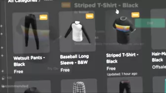 FREE ACCESSORIES! HOW TO GET X3 MORE T-SHIRTS & PANTS! (ROBLOX 3D LAYERED CLOTHING)