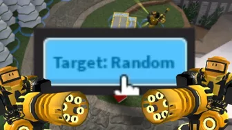 When You Set Tower Target To Random (TDS MEMES) - Roblox