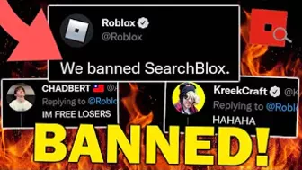 Roblox BANNED Searchblox... (people are ANGRY)