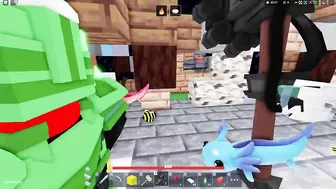 1 vs 7 is easy with this - Roblox Bedwars