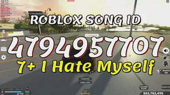 7+ I Hate Myself Roblox Song IDs/Codes