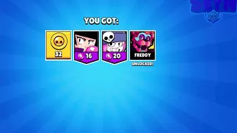 RARE ACCOUNT WITH FREDDY IN BRAWL STARS!????????(concept)