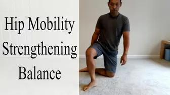 Hip Mobility Drill For Glutes Strengthening and Hip Flexor Stretching | Feldenkrais Style