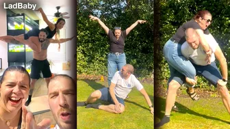 When Dad fails the Wife Lift Challenge ????️????