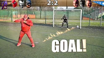 Superheroes Penalty Challenge