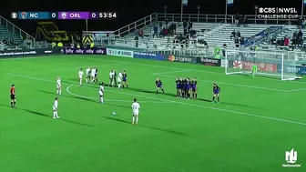 2022 Challenge Cup Highlights | North Carolina Courage vs. Orlando Pride | March 26, 2022