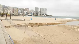 BENIDORM ???????? LEVANTE BEACH BARS SATURDAY MARCH 2022 Costa Blanca Spain Walking Tour 4K