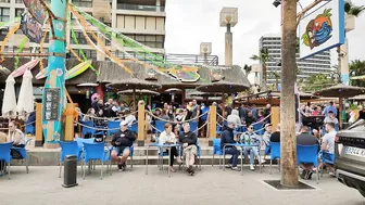 BENIDORM ???????? LEVANTE BEACH BARS SATURDAY MARCH 2022 Costa Blanca Spain Walking Tour 4K