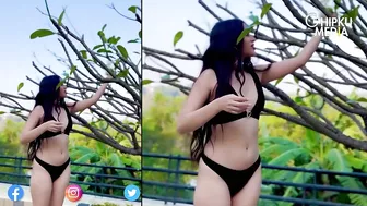 Urfi Javed Trolled As She Shares A Video In Black Bikini | Urfi Javed Fashion | Bigg Boss