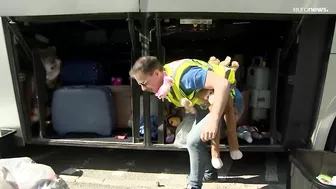 Volunteers from around the globe are travelling to Hungary to help refugees