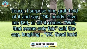 Funny joke - 20$ or off it goes