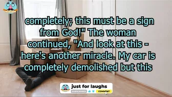 Funny joke - A sign from God