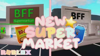 New BFF SUPERMARKET in BLOXBURG? *Revamp CONCEPT* Roblox