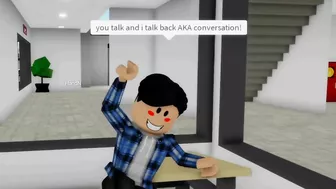 When you're late for school (meme) ROBLOX