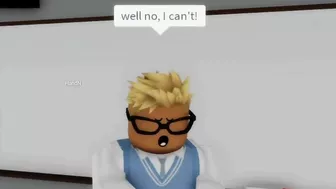 When you're late for school (meme) ROBLOX