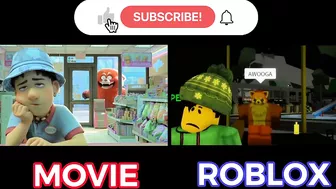 Mama's Girl Turning Red DODGEBALL SCENE MOVIE Vs. ROBLOX!