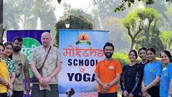 Free Yoga Camp at Gandhi Park Dehradun India