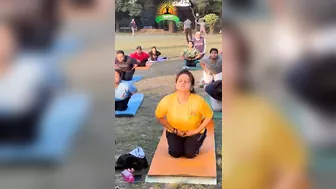 Free Yoga Camp at Gandhi Park Dehradun India