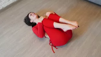 Yoga On The Floor