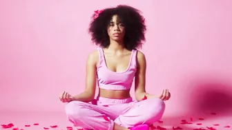 Solemn Pink Of Spirit Soul | Yoga Meditation |