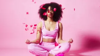 Solemn Pink Of Spirit Soul | Yoga Meditation |