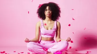 Solemn Pink Of Spirit Soul | Yoga Meditation |