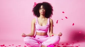 Solemn Pink Of Spirit Soul | Yoga Meditation |