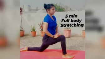 Full body stretching you should do everyday | homeworkouts | #stretching #warmup #fitwithrashmi