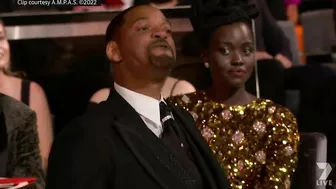 Watch the uncensored moment Will Smith smacks Chris Rock on stage at the Oscars, drops F-bomb