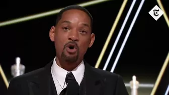 Will Smith breaks down in Oscars 2022 speech after hitting Chris Rock