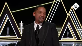 Will Smith breaks down in Oscars 2022 speech after hitting Chris Rock