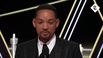 Will Smith breaks down in Oscars 2022 speech after hitting Chris Rock