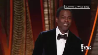 Will Smith SLAPS Chris Rock at Oscars 2022 | E! News